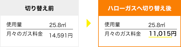 年間コスト削減金額 約42,912円